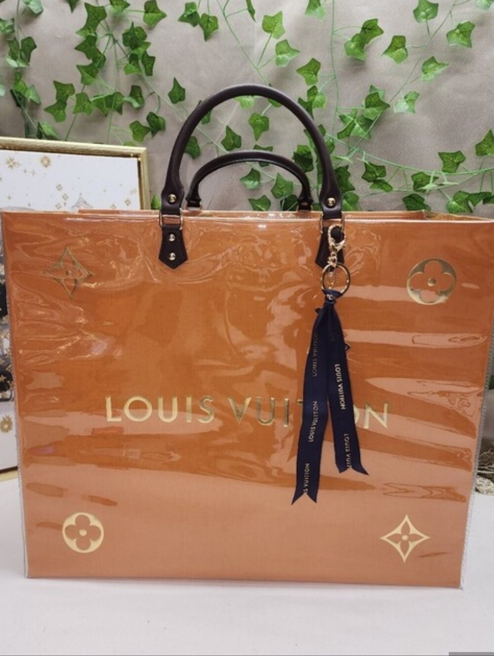 Authentic Louis Vuitton Shopping Bag In PVC Tote Limited Edition